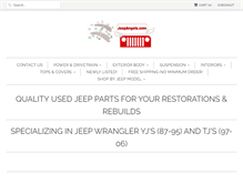 Tablet Screenshot of jeepangels.com